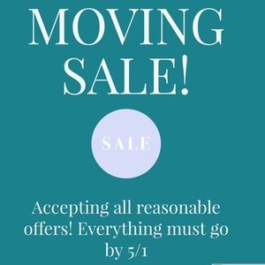 MOVING SALE!!!!